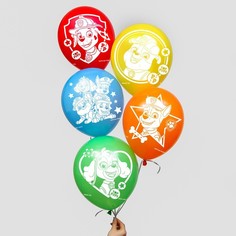 Воздушные шары "Paw patrol", Щенячий патруль (набор 25 шт) 12 дюйм