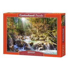 Пазл «Лесной ручей», 2000 элементов Castorland