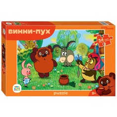 Макси-пазл «Винни Пух», 24 элемента