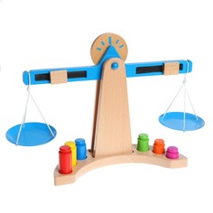 Деревянная игрушка «Весы» No Brand