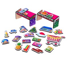 Игровой набор «Супермаркет. Новогодний переполох» Wood Land Toys
