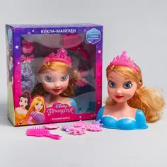 Кукла манекен для создания прически "Модный образ" с аксессуарами, Принцессы Disney