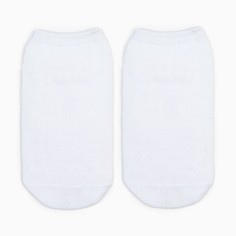 Носки детские противоскользящие, цвет белый, размер 16-18 Hobby Line