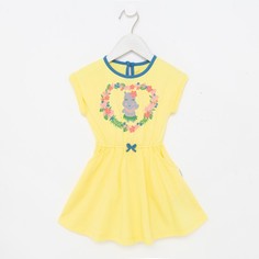 Платье для девочки, цвет жёлтый, рост 74 см БЕМБi