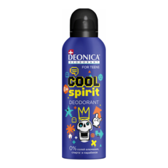 Дезодорант-антиперспирант спрей для тела Deonica For Teens Cool Spirit для детей 125 мл