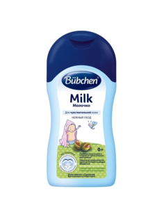 Молочко для тела Bubchen детское с маслом карите и пантенолом увлажняющее 200 мл