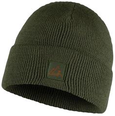 Шапка детская Knitted Hat Frint 129624.866.10.00, хаки Buff