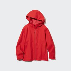 Ветровка детская UNIQLO 457609, Красный, 13Y(160)