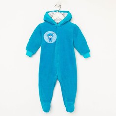 Комбинезон детский КотМарКот Р00001222, синий, 62