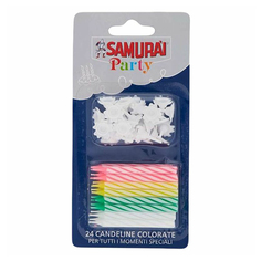 Свечи для торта Samurai 24 шт