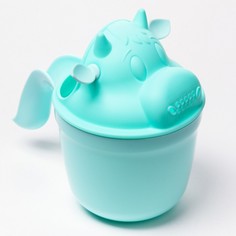 Ковш для купания «Коровка», цвет зеленый No Brand