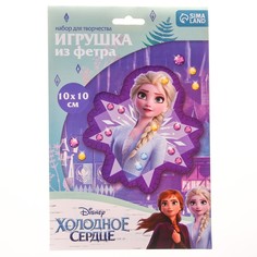 Игрушка из фетра, набор для создания, Холодное сердце: Эльза Disney