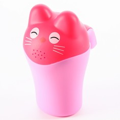 Ковш для купания «Котенок», цвет розовый No Brand