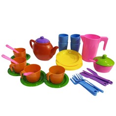 Игровой набор «Корзинка для чаепития», 34 предметов, МИКС Zarrin Toys