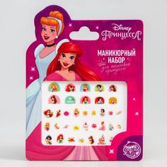 Маникюрный набор Disney наклейки для ногтей, Принцессы Р00000632