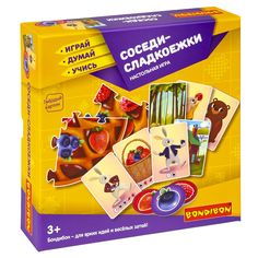 Настольная игра Bondibon Соседи-Сладкоежки Играй Думай Учись