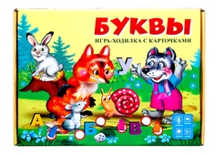 Игра-ходилка Ракета обучающая с карточками Буквы Р1728