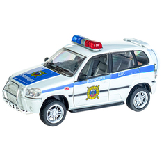 Машина 9079-F Полиция, в коробке, на батарейках Playsmart