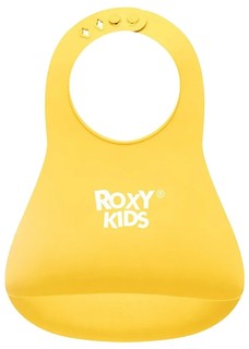 Нагрудник Roxy Kids мягкий, желтый RB-402Y