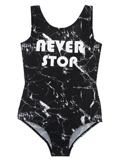 Купальник слитный для девочки PlayToday 12221014 черный, 146