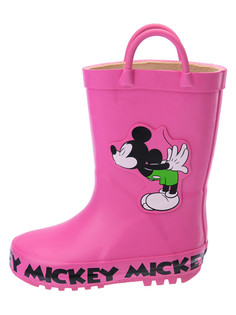 Сапоги резиновые с принтом Disney для девочки PlayToday 12343015 фуксия, 21