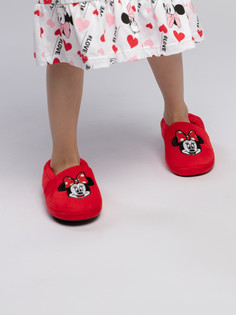 Домашние тапочки для девочки PlayToday 42246030 красный, 25-26