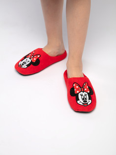 Домашние тапочки для девочки PlayToday 42246031 красный, 34-35