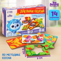 Головоломка «Досочки Сегена», с узором Лесная мастерская