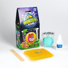 Игрушка в наборе ТМ "Monsters bomb" MB001P Космический песок