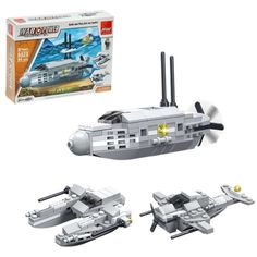 Конструктор «Субмарина», 94 детали, 3 варианта сборки Peizhi