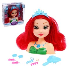 Кукла-манекен для создания причёсок «Стильная принцесса-1» с аксессуарами No Brand