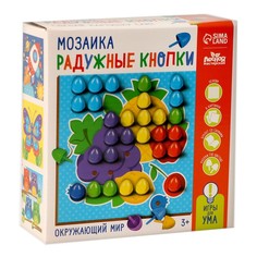 Мозаика «Радужные кнопки. Окружающий мир» No Brand