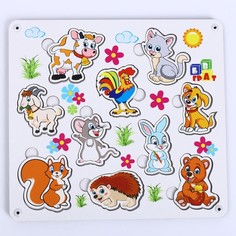 Пазл-сортер двойной «Кто что ест?!» Грат