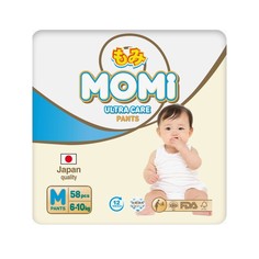 Подгузники-трусики MOMI Ultra Care, M (6-10 кг), 58 шт