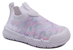 Полуботинки текстильные Зебра для девочек, размер 25, 18306-2