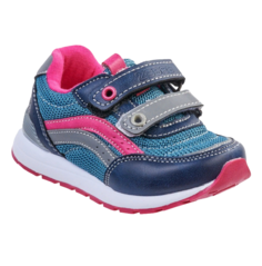 Полуботинки кроссовые Зебра для девочек, размер 25, 18058-6