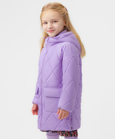 Пальто детское Button Blue 123BBGMC45013100 фиолетовый, 110