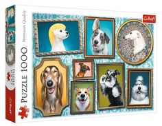 Trefl 1000 деталей, "Галерея собак", коллаж