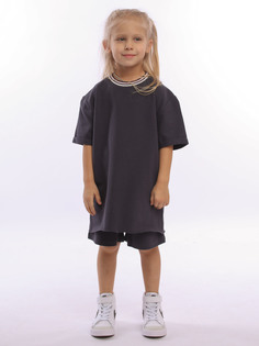 Футболка детская Batik 023_БП23 цвет графит, размер 110 Батик