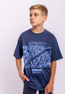 Футболка детская Batik 008_ВБ, синий, 146 Батик