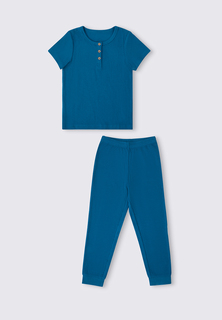 Пижама детская Oldos OCSS23UW1KC16, цвет синий, размер 116