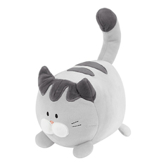 Мягкая игрушка Серый кот MaxiToys 16 см