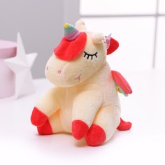 Мягкая игрушка Мечтай, единорог, цвета в ассортименте, 20 см Milo