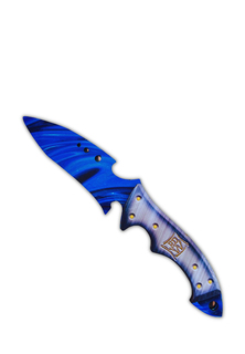 Нож "Керамбит" синий ЯиГрушка