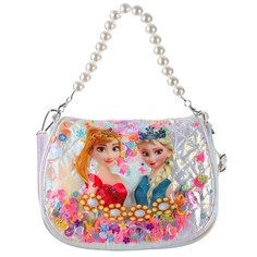 Сумка детская на клапане, 6х12х16 см, регулируемый ремень, белый в ассортименте Disney