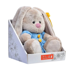 Мягкая игрушка Basik&Сo Зайка Ми в голубом платье SidX-509 Budi Basa