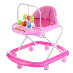 Ходунки Oubaoloon розовые, столешница 39х21 см 902-E-1