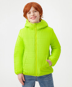 Куртка детская Button Blue 123BBBB41015500, цвет салатовый, размер 140