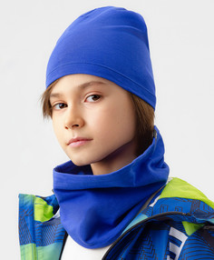 Снуд детский Button Blue 123BBBX00011000, цвет синий, размер 52-54