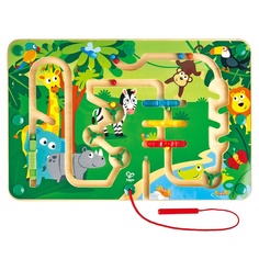 Hape с шариком "Джунгли", учим цвета и животных